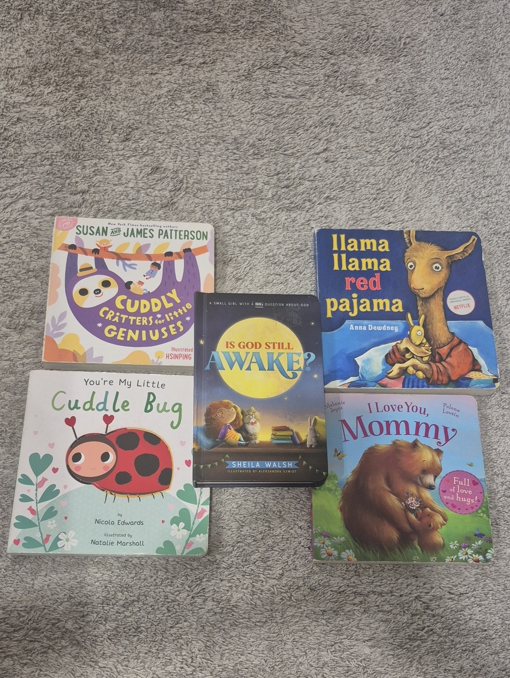 Children's Board Book Set - Assorted Colorful Animal Titles